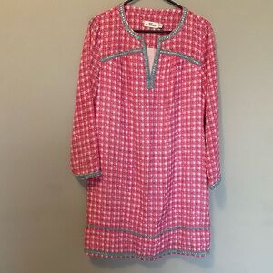 Vineyard Vines Embroidered Long Sleeve Swim Cover Up 10